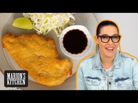 My BEST Chicken Schnitzel...super light and CRISPY 💯