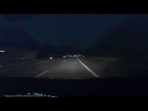 Météore en roulant sur l'autoroute !! 14/11/2017