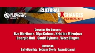 Steve Hackett -  DMU Dance Rehearsals for Corycian Fire performance