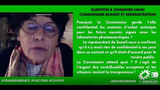 Pourquoi la Commission garde t-elle confidentiel les contrats d’achats anticipés de vaccins ?