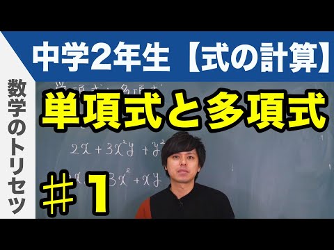 単項式について詳しく解説