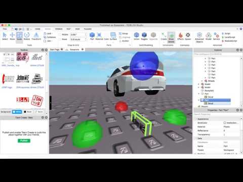 Roblox Car Tutorial Banner And Decals
