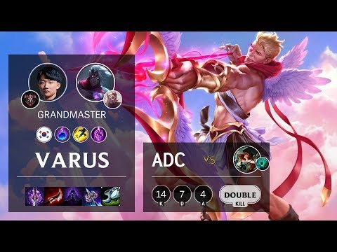 Varus ADC vs Miss Fortune - KR Grandmaster Patch 10.9