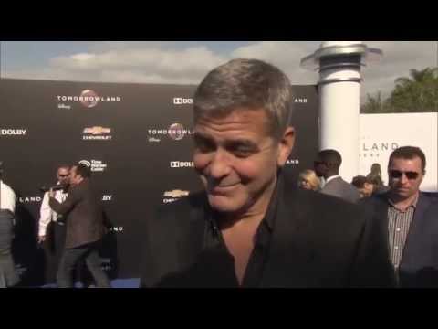 Tomorrowland World Premiere - George Clooney Interview