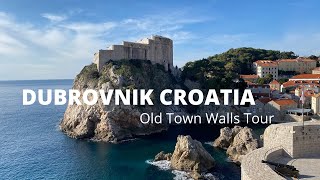 Dubrovnik City Walls Tour Croatia : King's Landing Game of Thrones Walking Tour