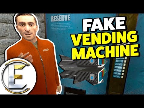 FAKE VENDING MACHINE HIDDEN PRINTERS! - Gmod PrisonRP (Break Out The High Security Prison)