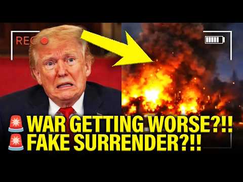 Trump PANICS in AM and FAKES SURRENDER in WAR