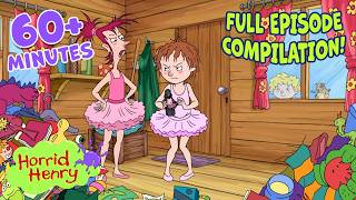 Henry Does Ballet With Moody Margaret | Season 4 Clip Compilation | Horrid Henry | 1 HOUR