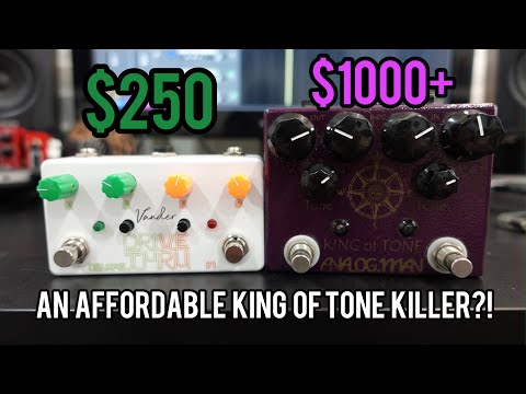 AFFORDABLE KING OF TONE KILLER? | Analogman King Of Tone Vs Vander Guitars Drive-Thru