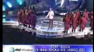 American Idol 2 -Clay Aiken - Bridge Over Troubled Water!!!