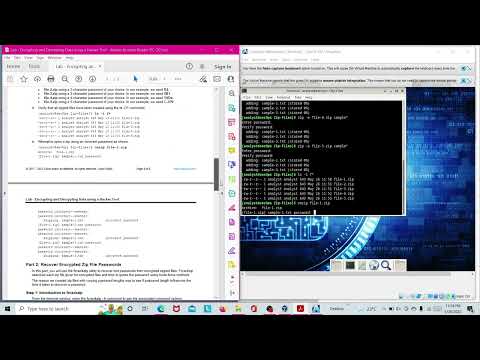 LAB 21.2.11 - Encrypting and Decrypting Data Using a Hacker Tool