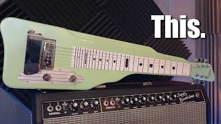 Video thumbnail for Gretsch G5700 Electromatic Lap Steel by Jack Fossett