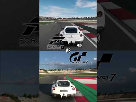 Gran Turismo 7 VS Forza Motorsport 7 - Ferrari F12