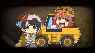 【手描き】みこちの 食べ方 ブルドーザー！！【ホロライブ/大空スバル/さくらみこ/白上フブキ】【Paper Puppet Theather】