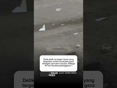 Israel Dituding Langgar Gencatan Senjata 47 Kali, 38 Warga Palestina Tewas