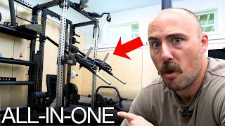 I turned my squat rack into the ultimate all-in-one machine!