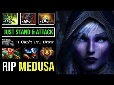 EPIC Multi Proc Arrow EZ Melt Enemy Like a Boss | CRAZY Tank Drow Ranger Even Medusa Can't 1v1 DotA