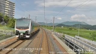 preview picture of video '青い森鉄道12（浅虫温泉→青森～rear window view）'