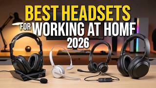 ▶️ Top 5 Best Headsets for Working at Home in 2025 – Stay Fo