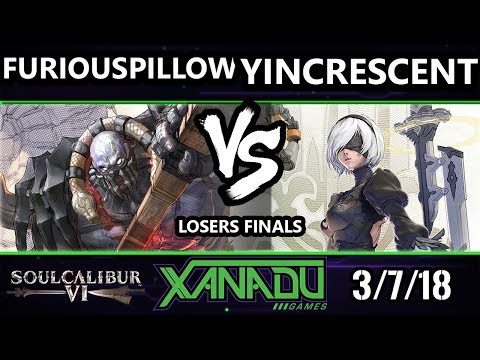 F@X 292 Soul Calibur VI - YINCRESCENT (2B) Vs. FuriousPillow (Astaroth) - SCVI Losers Finals