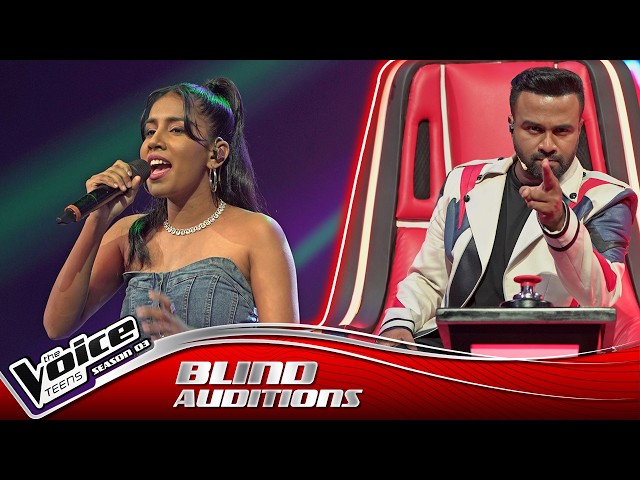Saheja Deshapriya | Hankithi Kawana (හංකිති කවනා) | Blind Auditions | The Voice Teens Sri Lanka S3 SDDEFAULT Thumbnail