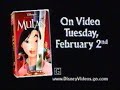 Mulan On Home Video Ad Groundhog Day 1999