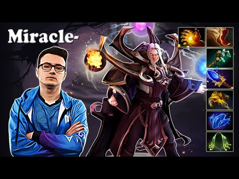 Miracle - Invoker Midlane | Dota 2 7.29c Gameplay