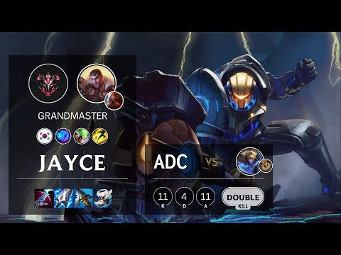 Jayce ADC vs Ezreal - KR Grandmaster Patch 11.15