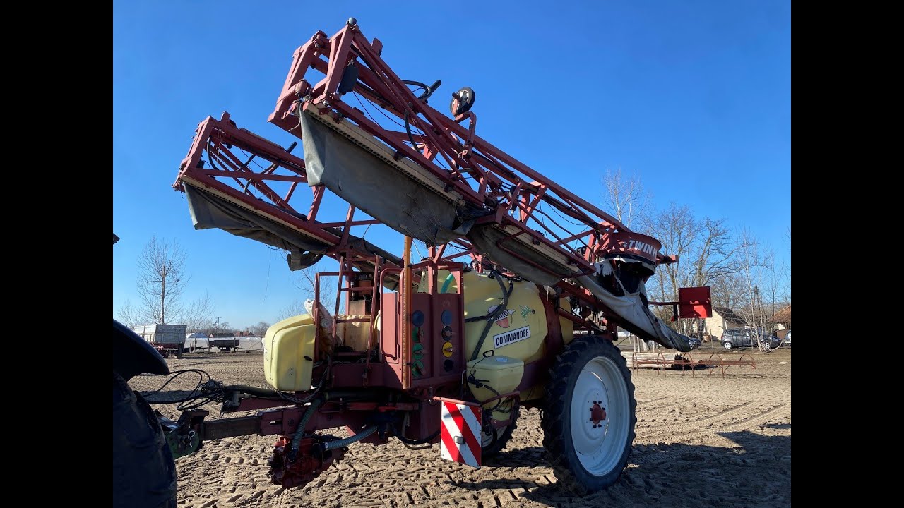 Hardi Commander Plus 2800 Twin Force permetezőgép - ÚJ gyári szivattyúval