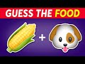 🍔 Can You Guess The FOOD By Emoji? 🍩 | Food And Drink Emoji Quiz