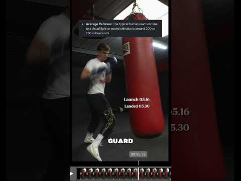 How FAST Is A Boxers Jab? Could YOU React In Time?