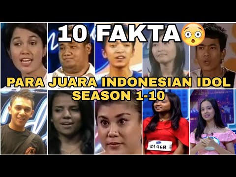 Inilah fakta JUARA Indonesian Idol Season 1-10