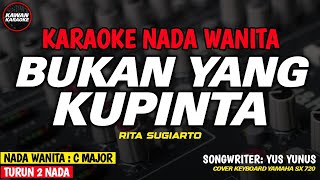 Download lagu BUKAN YANG KUPINTA - Karaoke New Version (NADA WANITA) mp3 Download lagu BUKAN YANG KUPINTA - Karaoke New Version (NADA WANITA) mp3