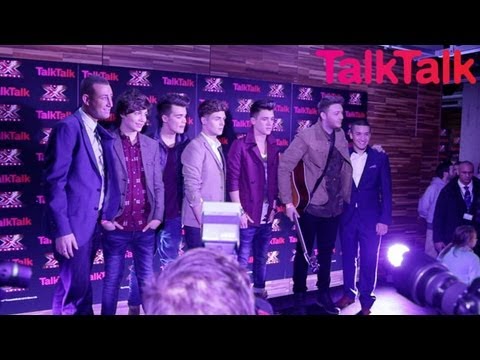 Pips at the Backstage Gig! - Backstage with TalkTalk - The X Factor UK 2012