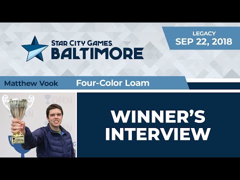 SCGBALT: Winner's Interview - Matthew Vook | Legacy
