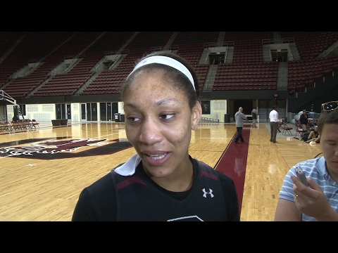 A'ja Wilson Media Availability - 2/17/17