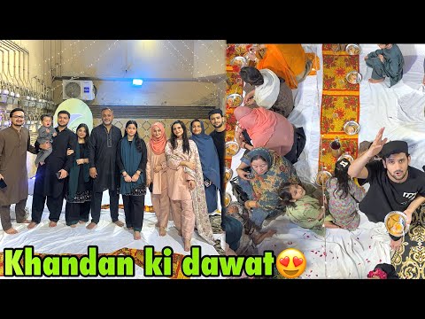 Poore khandan ki iftar dawat kardi papa ke ghar par😍 | 100 logo ki dawat karna mushkil hai ya Asan🤯