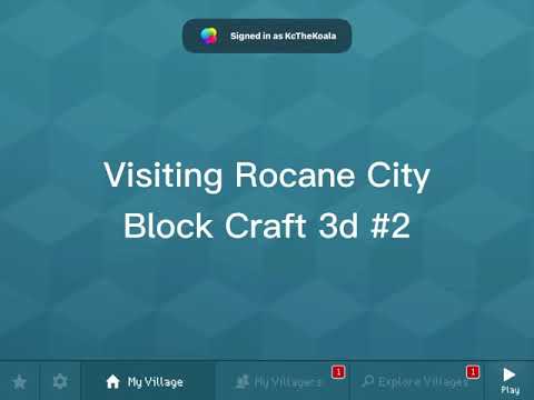 Visiting Rocane City - Block Craft 3d Gameplay #2