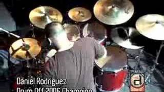 GUITAR CENTER DRUM OFF '06 CHAMPION DANIEL RODRIGUEZ