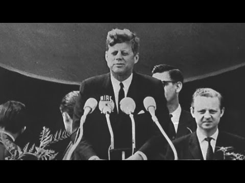 John F. Kennedy at American University and in Berlin