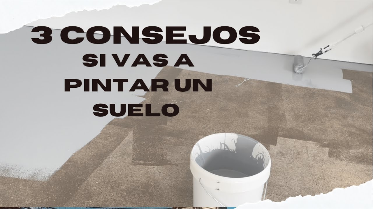 Como pintar el suelo de hormigón pulido