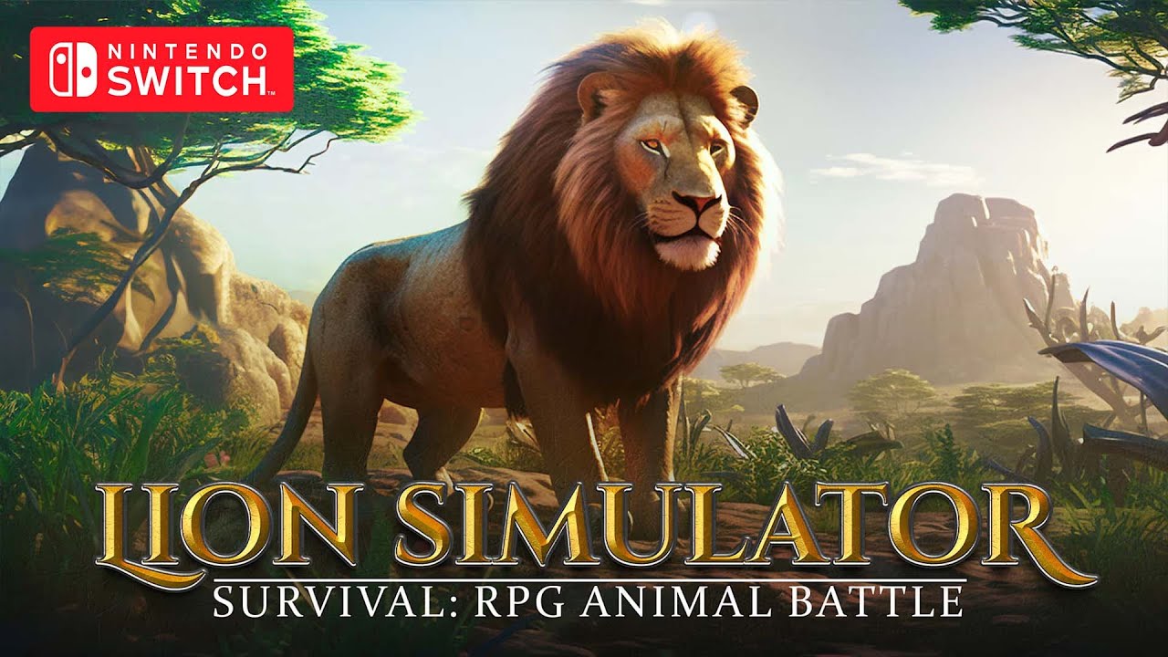 Vídeo de jogabilidade de Lion Simulator Survival: RPG Animal Battle  Nintendo