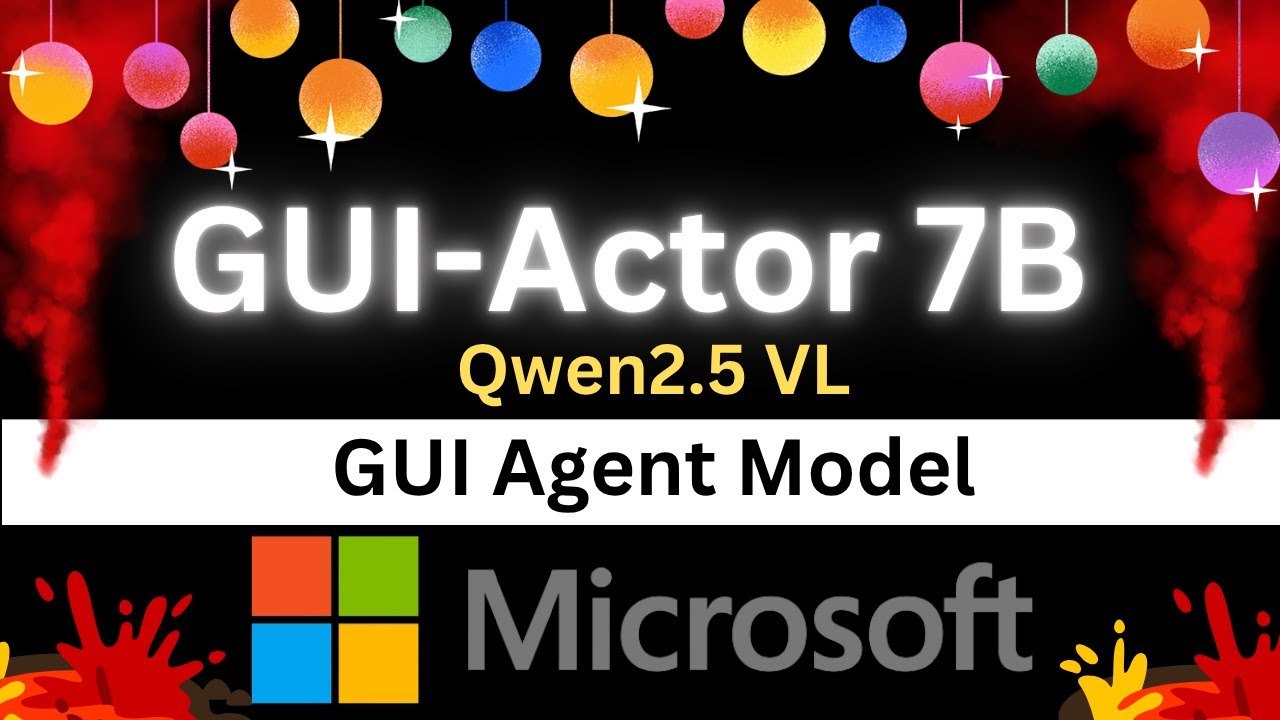 Microsoft Drops GUI-Actor-7B with Qwen2.5-VL-7B: Install and Test Locally