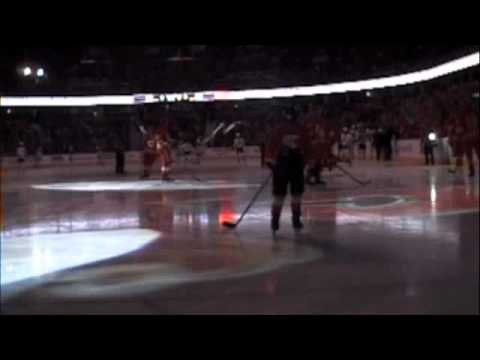 Rory Skates with the Flames