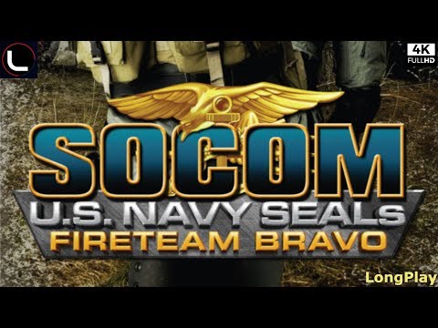 PSP - SOCOM - U.S. Navy SEALs Fireteam Bravo - LongPlay [4K:50FPS]🔴