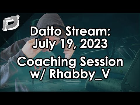 Datto Stream: Coaching Rhabby_V in Solo Dungeons - July 19, 2023
