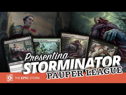 Presenting Storminator! Storm with a transformational Reanimator plan | Pauper League - 07/25/21