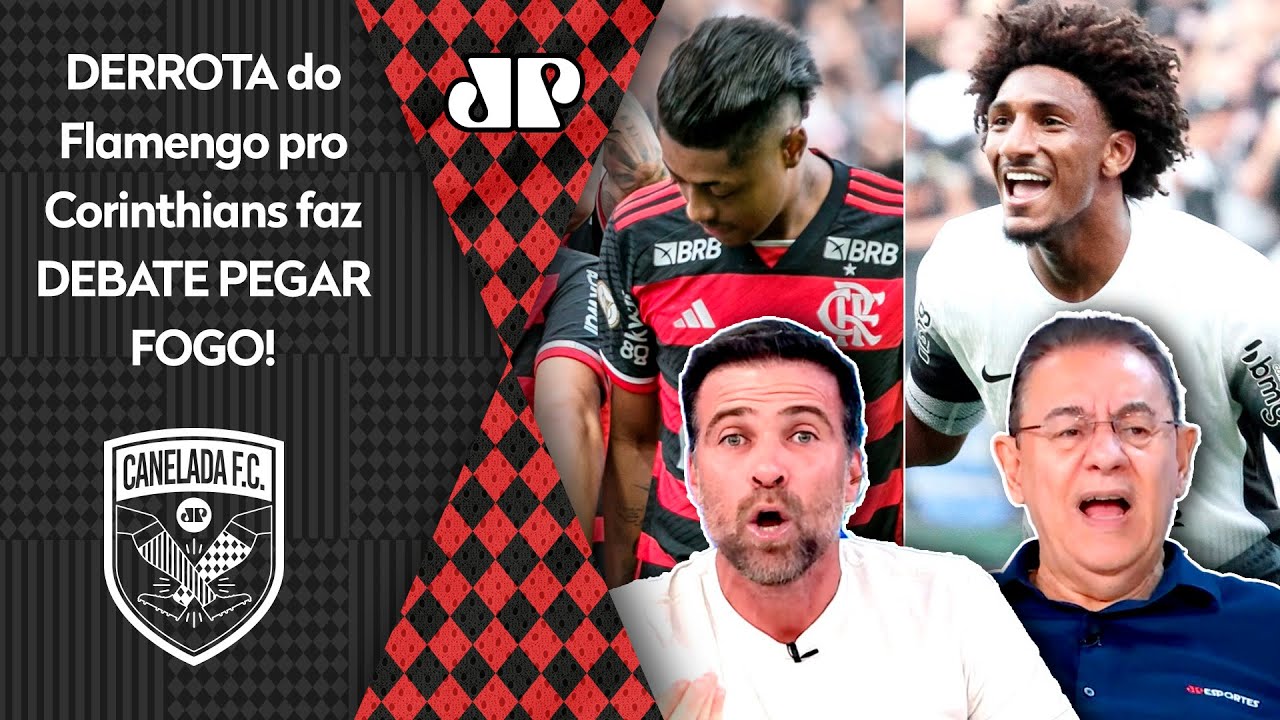 "O Flamengo foi AMASSADO pelo Corinthians, cara! É PATÉTICO e TÁ NA HORA de o Tite..." DEBATE FERVE!