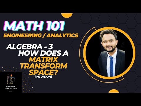 Lecture 1 Linear Algebra Terminologies | Math 101 | Engineering | analytics | mathematics
