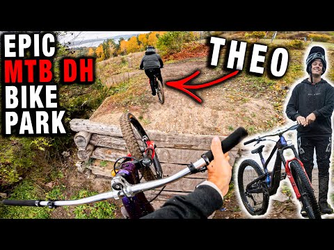 SENDING TRICKS ON DH BIKES AT BEST MTB PARK IN SWEDEN!
